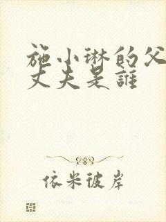 施小琳的父亲和丈夫是谁