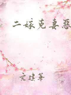 二嫁克妻恶少