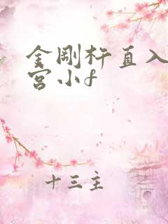 金刚杵直入莲花宫小f