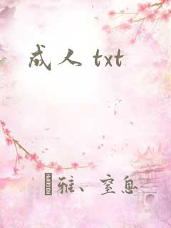 成人 txt