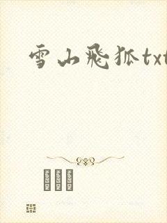 雪山飞狐txt