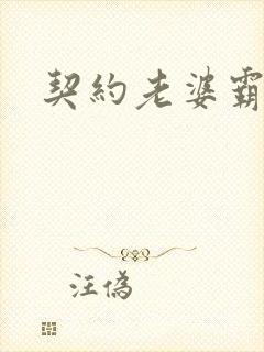 契约老婆霸总裁