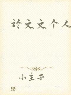 于文文个人简历