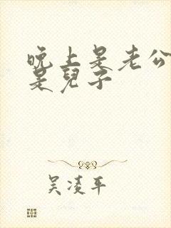 晚上是老公白天是儿子