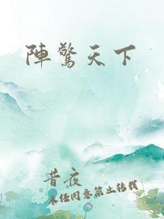 阵惊天下