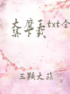 大魔王txt全集下载