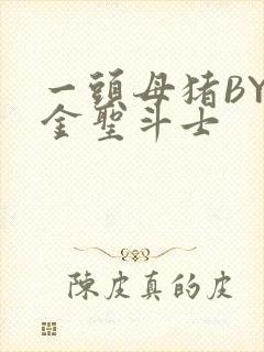 一头母猪BY黄金圣斗士