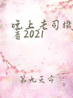 晚上老司机睡不着2021