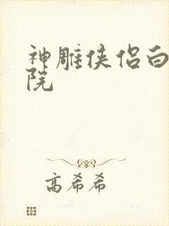 神雕侠侣白鹿书院