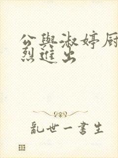 公与淑婷厨房猛烈进出