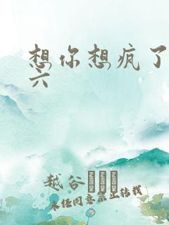 想你想疯了 奚六