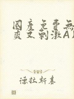 国产免费无码又爽又刺激A片小说