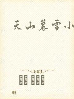 天山暮雪小说
