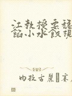 江教授要稳住肉馅小水饺视频