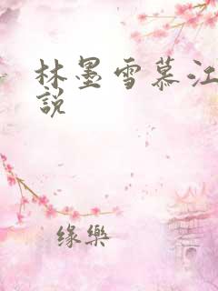 林墨雪慕江行小说