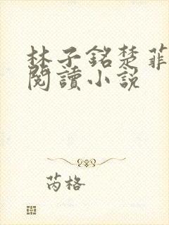 林子铭楚菲免费阅读小说