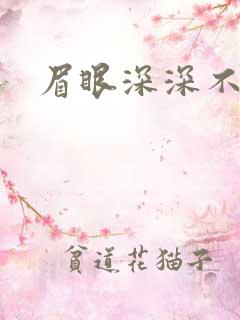 眉眼深深不藏你
