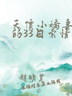天价小娇妻总裁的33日索情