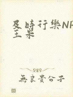 及时行乐NPH玉米