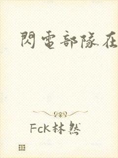 闪电部队在行动