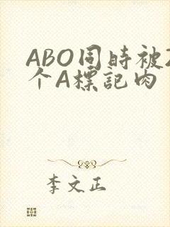 ABO同时被2个A标记肉