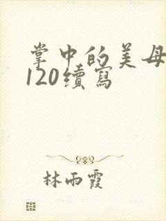 掌中的美母版主120续写