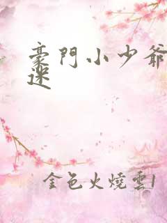 豪门小少爷是财迷