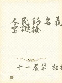 人民的名义百度云链接