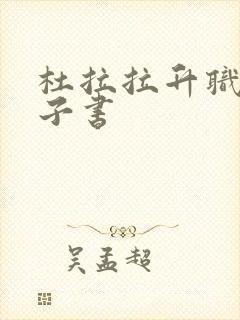 杜拉拉升职记电子书