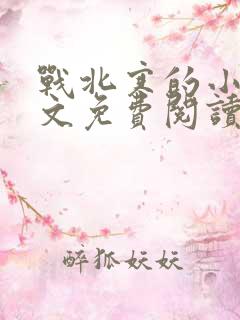 战北寒的小说全文免费阅读无弹窗