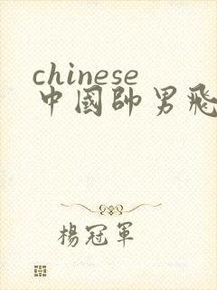 chinese中国帅男飞机