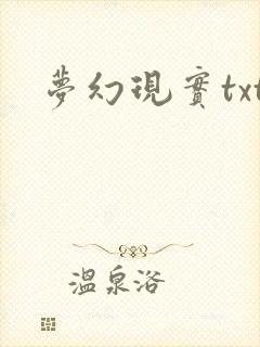梦幻现实txt