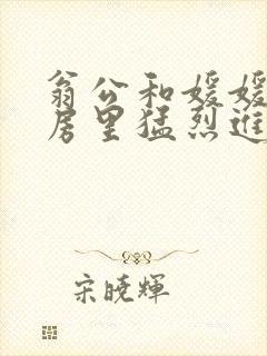 翁公和媛媛在厨房里猛烈进出