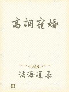 高调宠婚