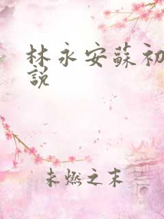 林永安苏初雪小说