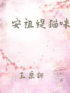 安祖缇猫咪抱抱
