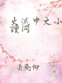 火灭中文小说阅读网