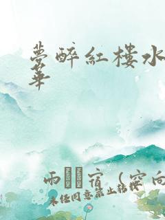 梦醉红楼水润珠华