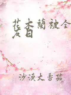 花木兰被全队队友日