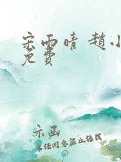 宋雨晴 赵小刚免费