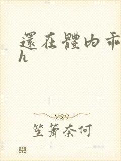 还在体内乖吃饭h