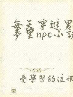 每天穿进男神的梦里npc小说txt