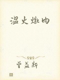 温火炖肉
