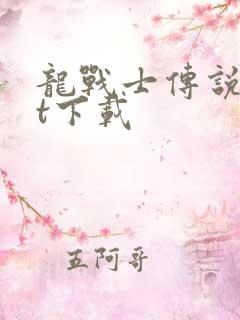 龙战士传说txt下载