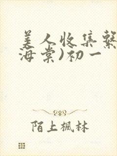 美人收集系统(海棠)初一