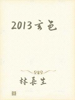 2013玄色