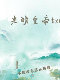 光明皇帝txt