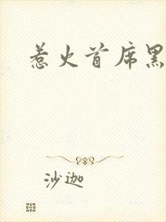 惹火首席黑老大