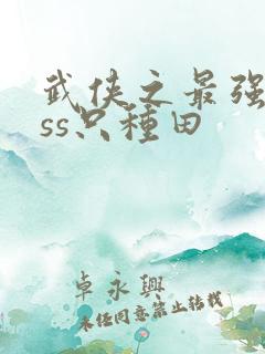 武侠之最强boss只种田