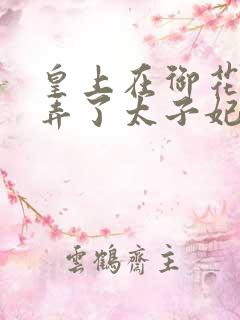 皇上在御花园c弄了太子妃